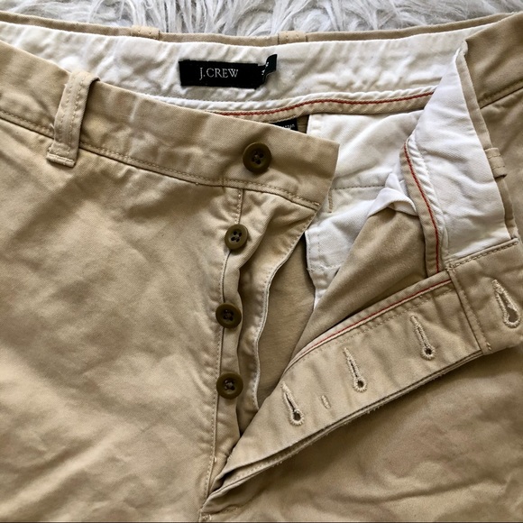 J.Crew khaki button up pants, size 35x27 - Picture 3 of 8